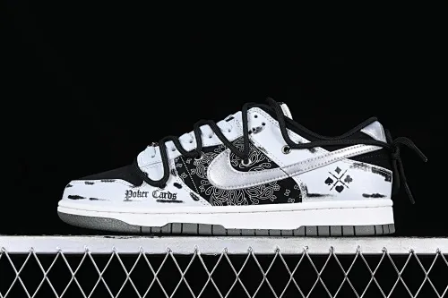 All Categories Nk SB Dunk Series Nk SB Dunk Low Low-top sneakers Nk Dunk Low Sanci Lab Dark Poker Old Dirty Shoes Premium Gray Cashew Pattern SB Strap Low-top Casual Shoes DM0108-001